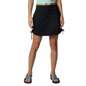 NWT Black Sz Small Athletic UPF 50 Omni-Shield Active Fit Ruched Skort COLUMBIA